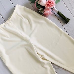 Vintage Valerie Stevens Ivory Fully Lined Pants 6